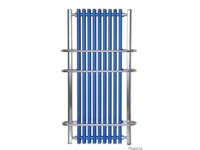 Полотенцесушитель радиатор анодированный Титано-Магниевый синий 100*50