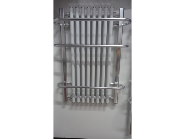 Полотенцесушитель радиатор анодированный Титано-Магниевый белый 70*50